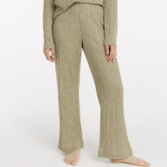 R Line by Reitman's Pants - R Line by Reitman's Golden Tan Wide Leg Ribbed Lounge Pant NWT @X, 3X